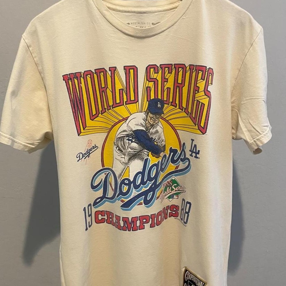 MLB Dodgers 1988 World Series Champions T-Shirt